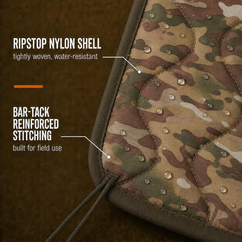 USGI Industries Woobie Blanket, Insulated Water-Resistant Poncho Liner