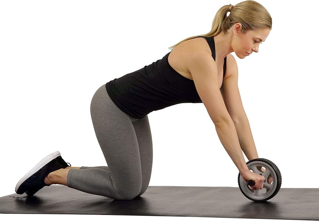 Sunny Health & Fitness Ab Roller Exercise Wheel for Core Training
