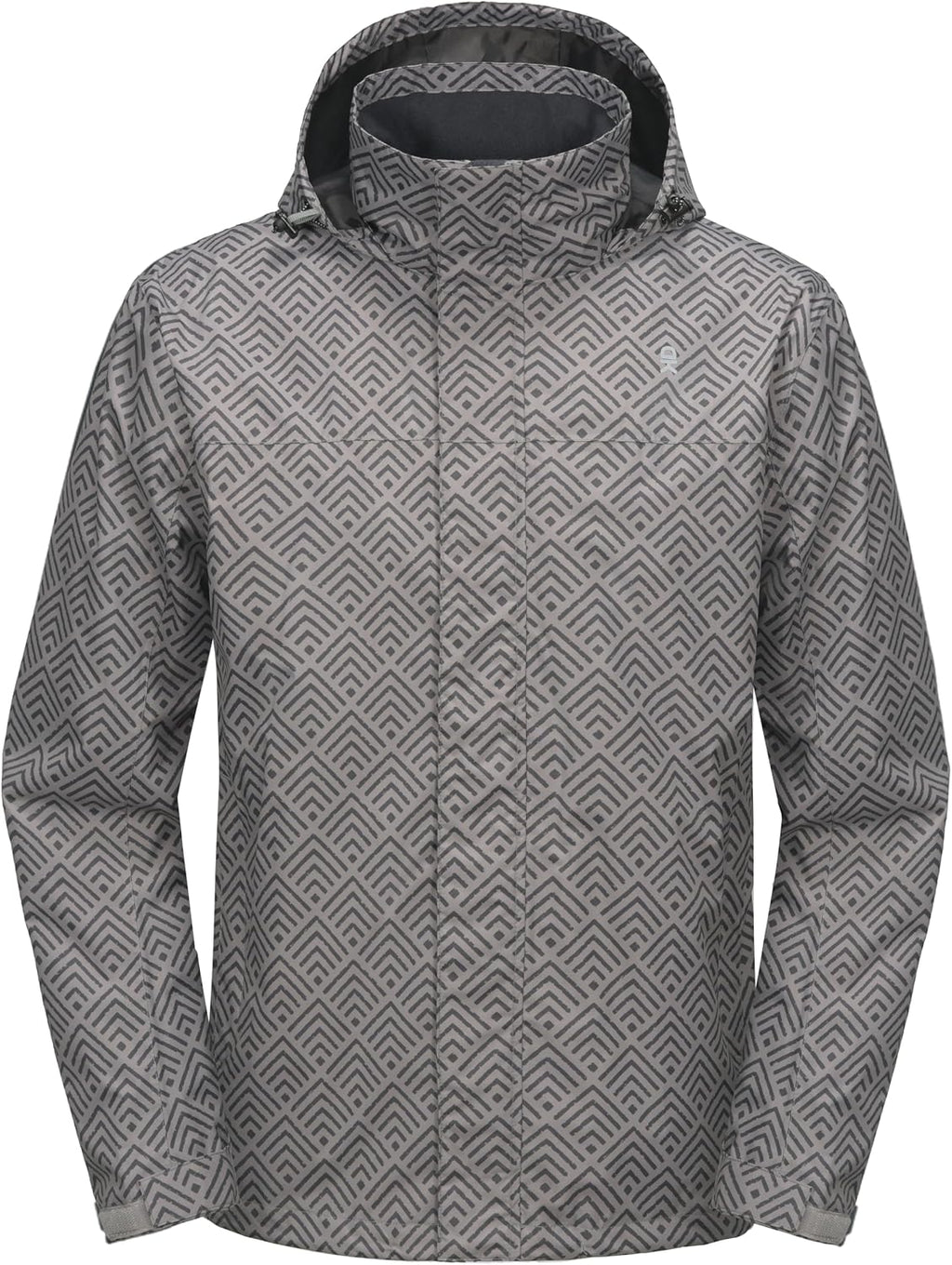 Little Donkey Andy Men's Waterproof Rain Jacket Outdoor Raincoat for Hiking