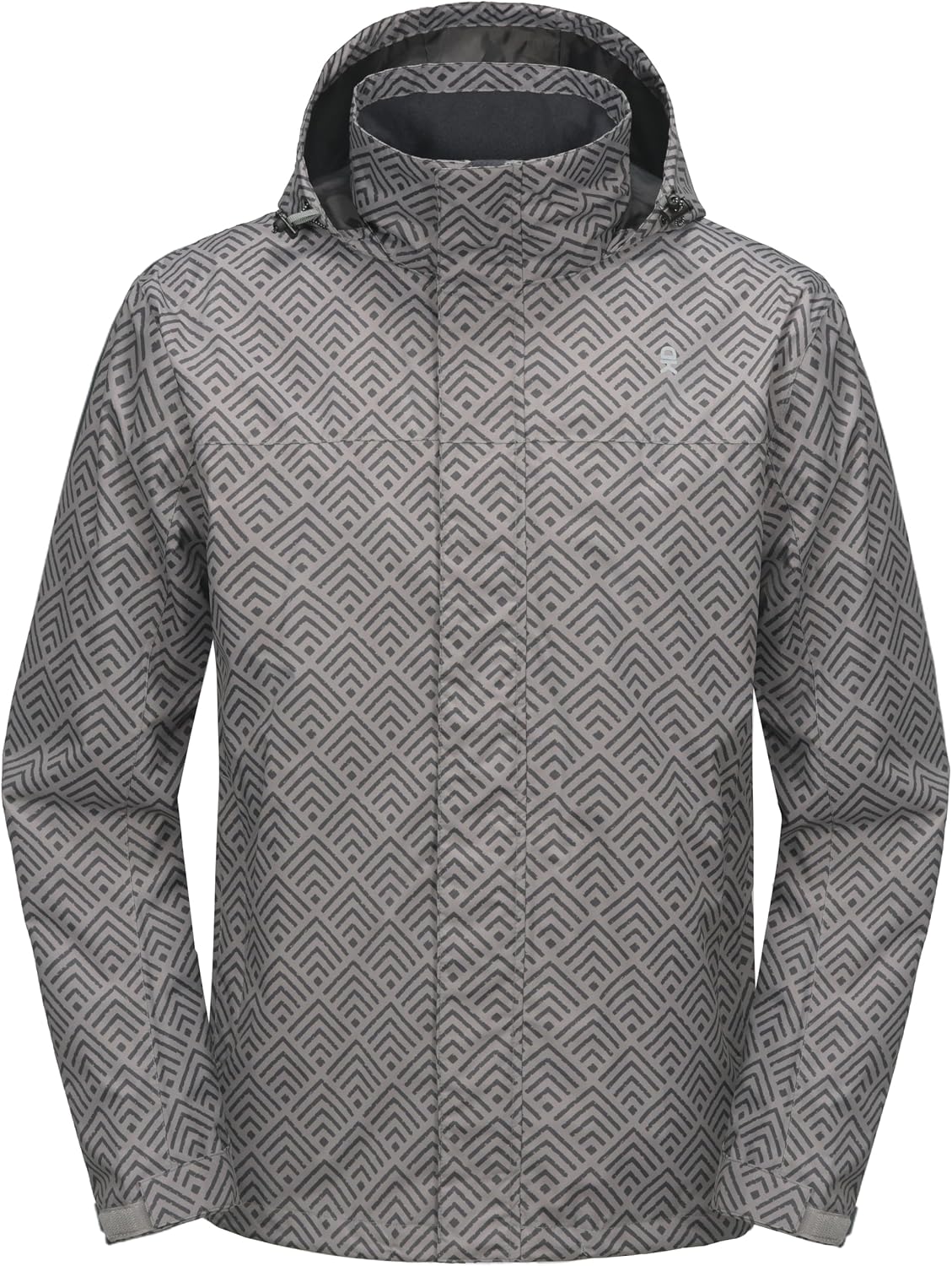 Little Donkey Andy Men's Waterproof Rain Jacket Outdoor Raincoat for Hiking