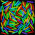 PartySticks Mini Glow Sticks 200 Pack Glow-in-the-Dark Small, for Easter Eggs, 5 Colors, Neon Light Sticks Bulk Party Favors, Easter Basket Stuffer Party Pack, Weddings Classroom Decorations Prizes