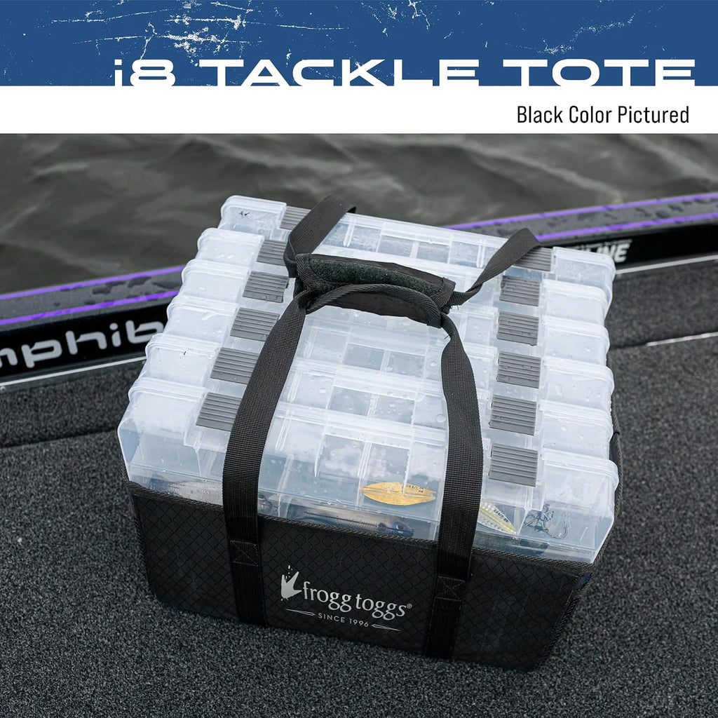 FROGG TOGGS Fishing Tray Tote, Secures Organizes and Protects Tackle Trays