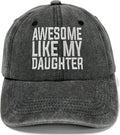 Dad Hat for Father Embroidered Adjustable Baseball Cap for Men Women