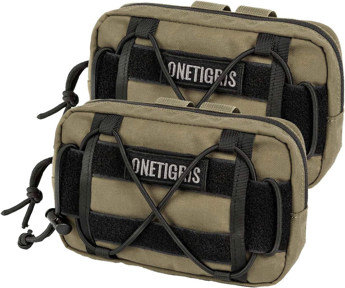 ONETIGRIS EDC Horizontal MOLLE Pouch for Tool Treat Med