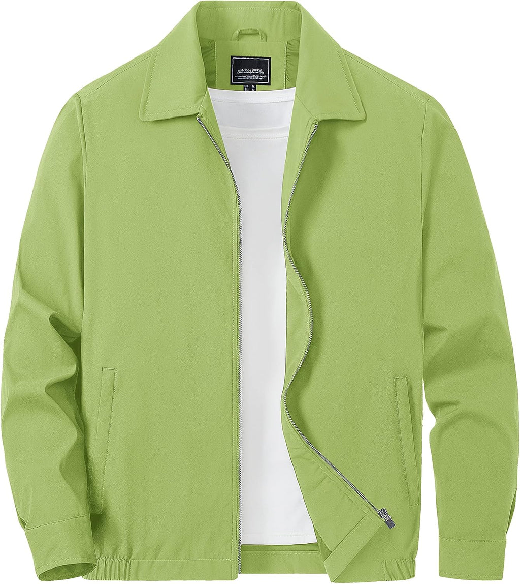 TACVASEN Men's Lightweight Jacket Fall Water-repellent Windbreaker Jackets