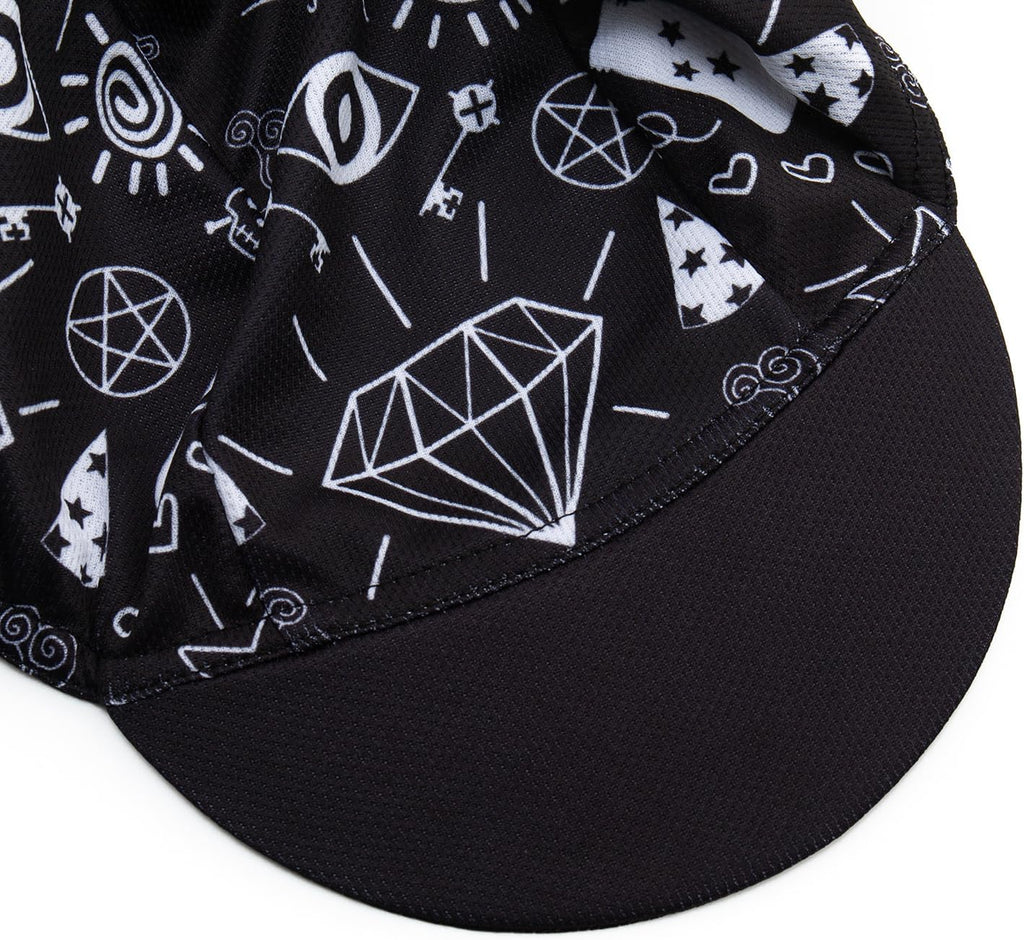 Cycling Cap with Sun Visor, Lightweight Polyester Bike Hat for Men & Women