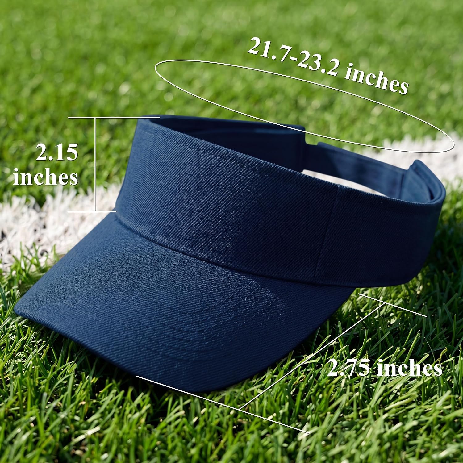 Cooraby Sports Sun Visor Hats Adjustable Sun Visor Caps for Women and Men