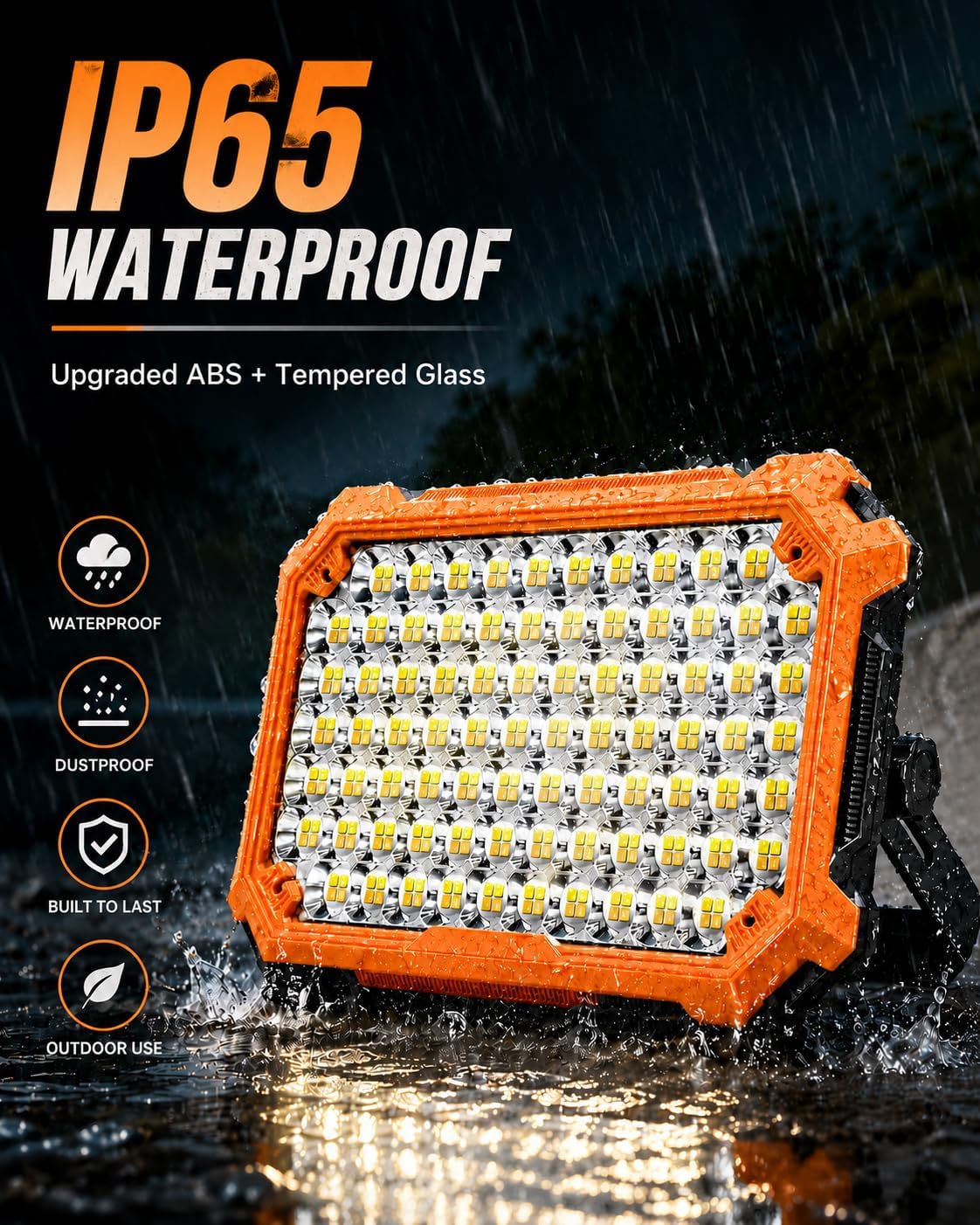 LED Work Light: Rechargeable Portable Magnetic Work Light