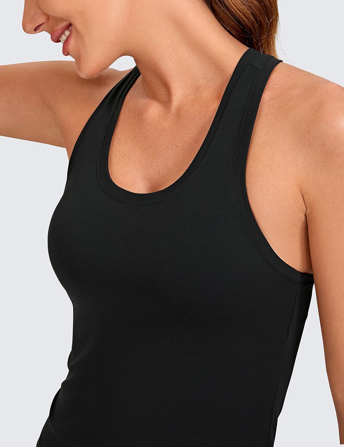 CRZ YOGA Butterluxe Racerback Tank Waist Length