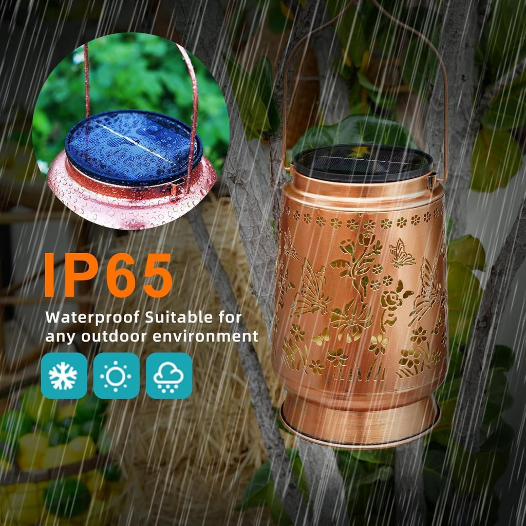 Butterfly Solar Lanterns Outdoor Waterproof, Birthday Day Gifts for Women