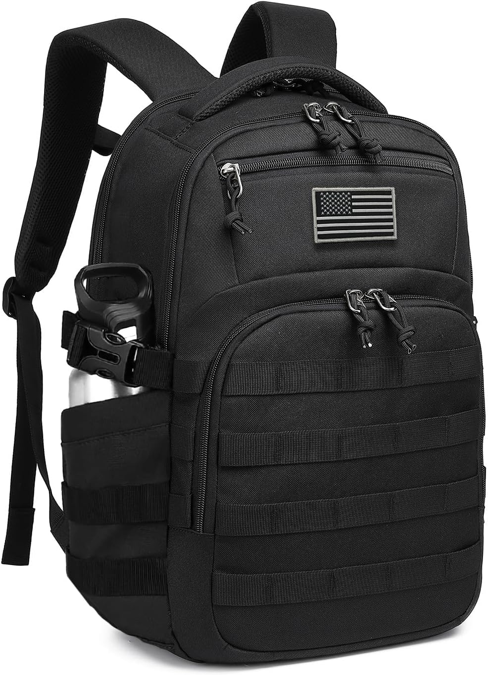 Wotony Military tactical backpack, backpack for men black small tactical assault bag