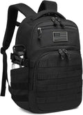 Wotony Military tactical backpack, backpack for men black small tactical assault bag