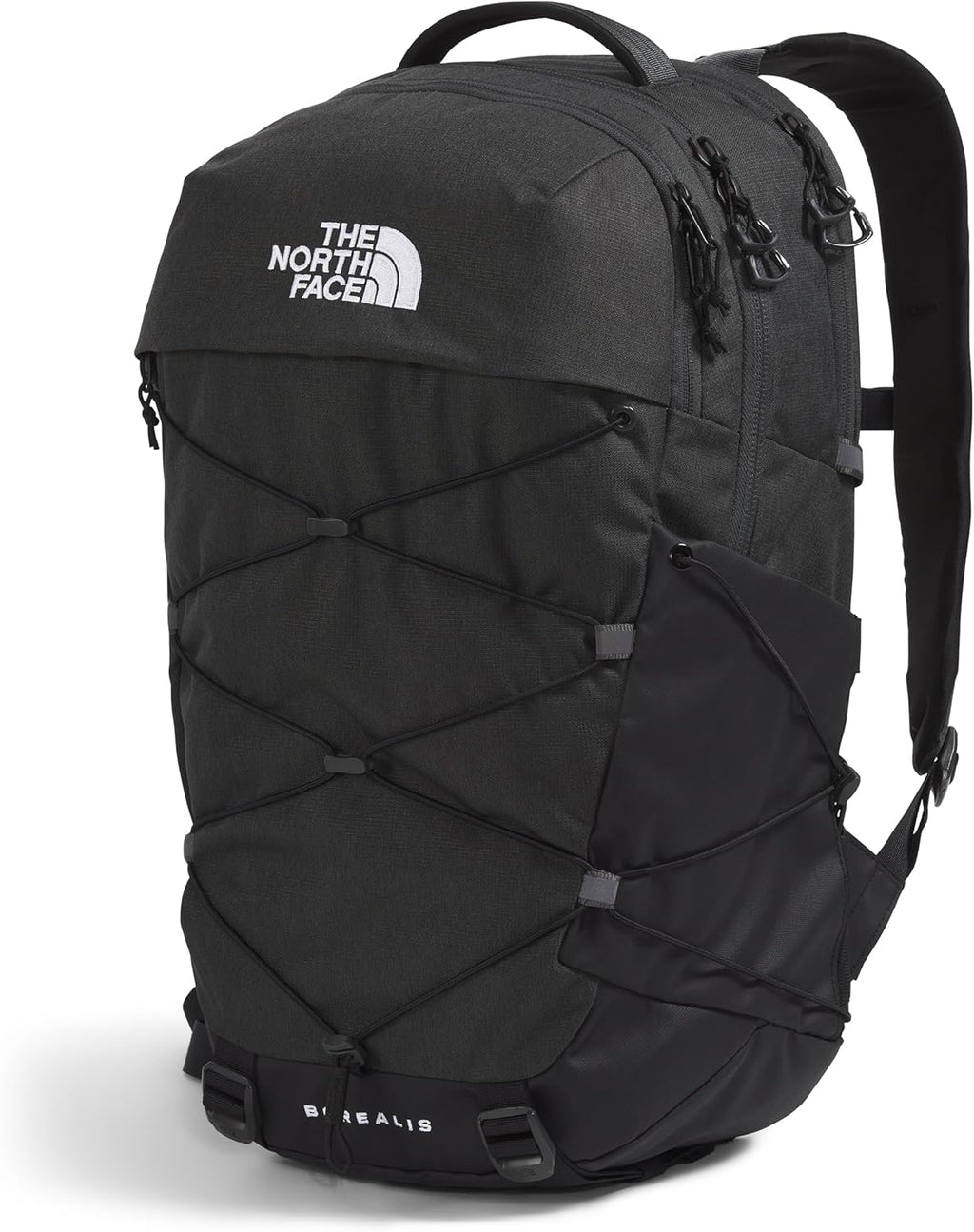 The North Face Borealis Laptop Pack, Asphalt Gy Lt Hth/TNF Blk-NPF, OSFA