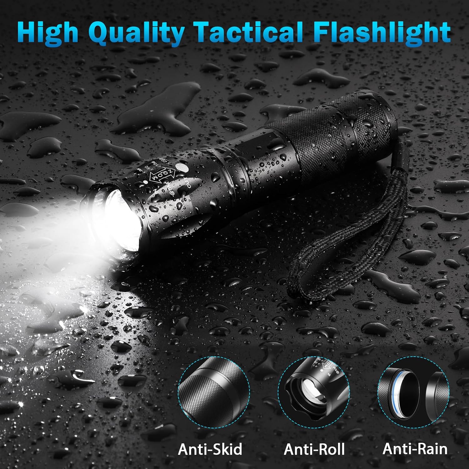 Staaricc 12P LED Small Flashlights High Lumens, Mini Flash Light for Home