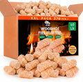 WH 370 pcs Natural Fire Starters, 10 lb Large Box for Grills & Campfires