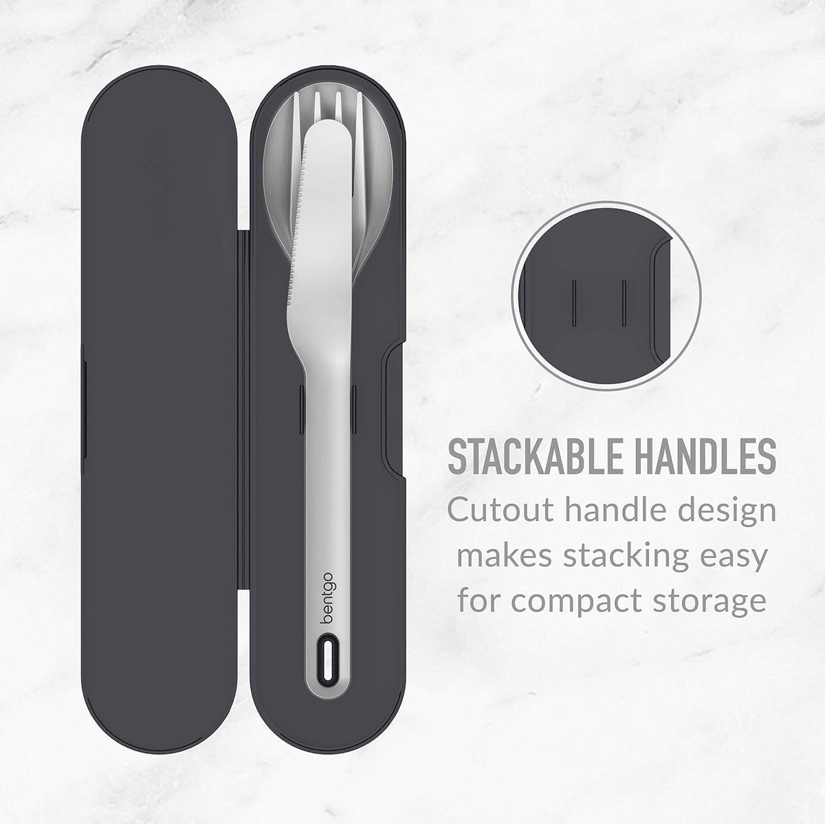 Bentgo Stainless Steel Reusable Travel Utensil Set