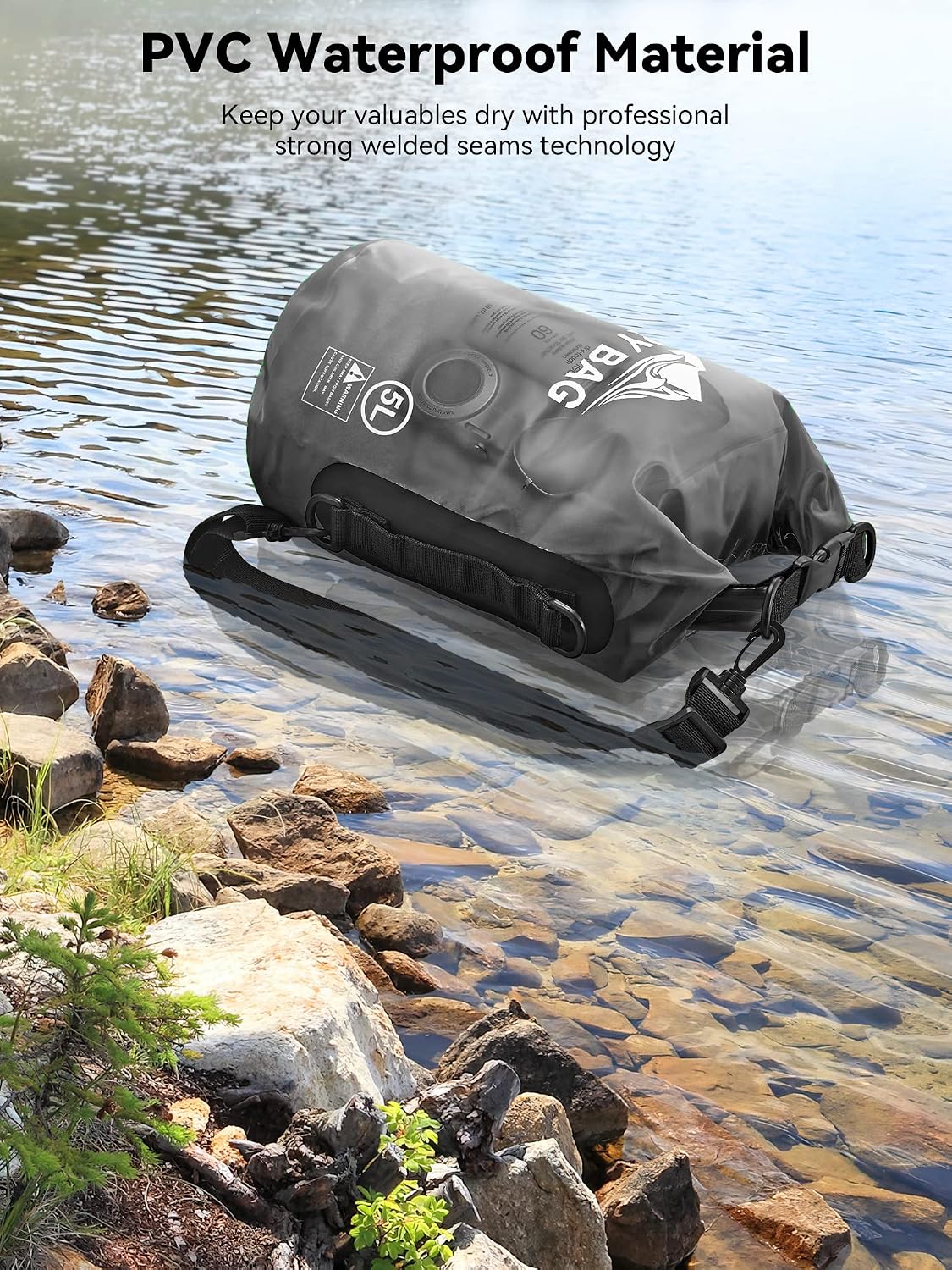 HEETA Dry Bag Waterproof Backpack with Phone Case 5L/10L/20L/30L/40L