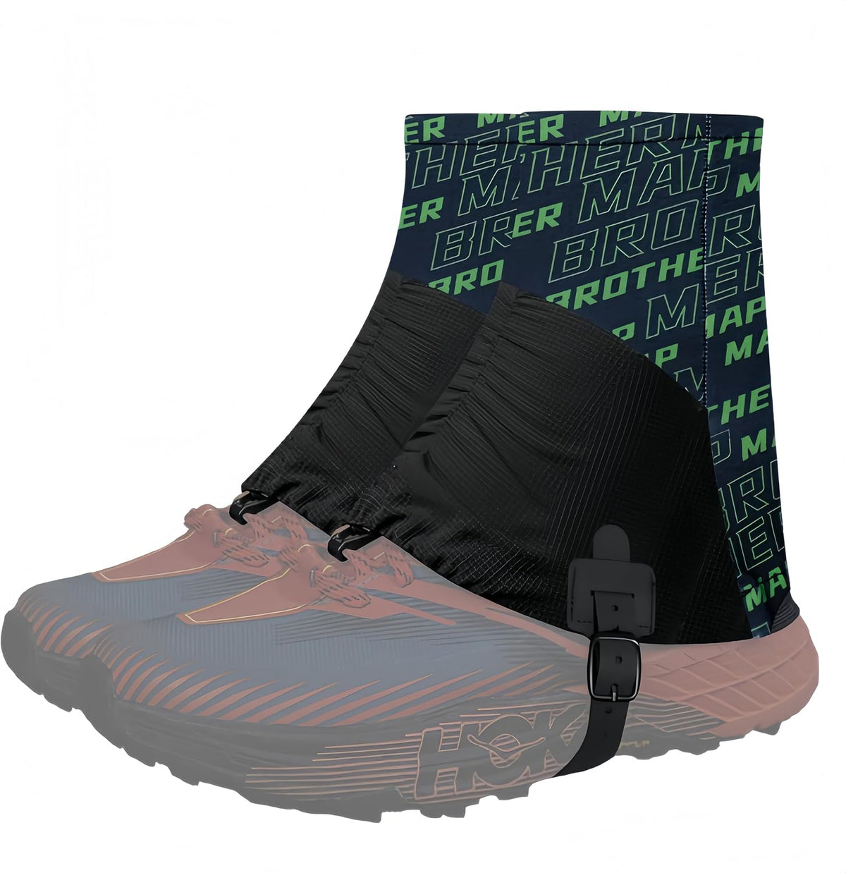 Sandproof Shoe Covers,Waterproof, Breathable, Gaiters Protect Against Mud, Sand, Rain, Snow, Light and Adjustable,Short for Men and Women, for Camping, Fishing, Hiking, Mountain Climbing