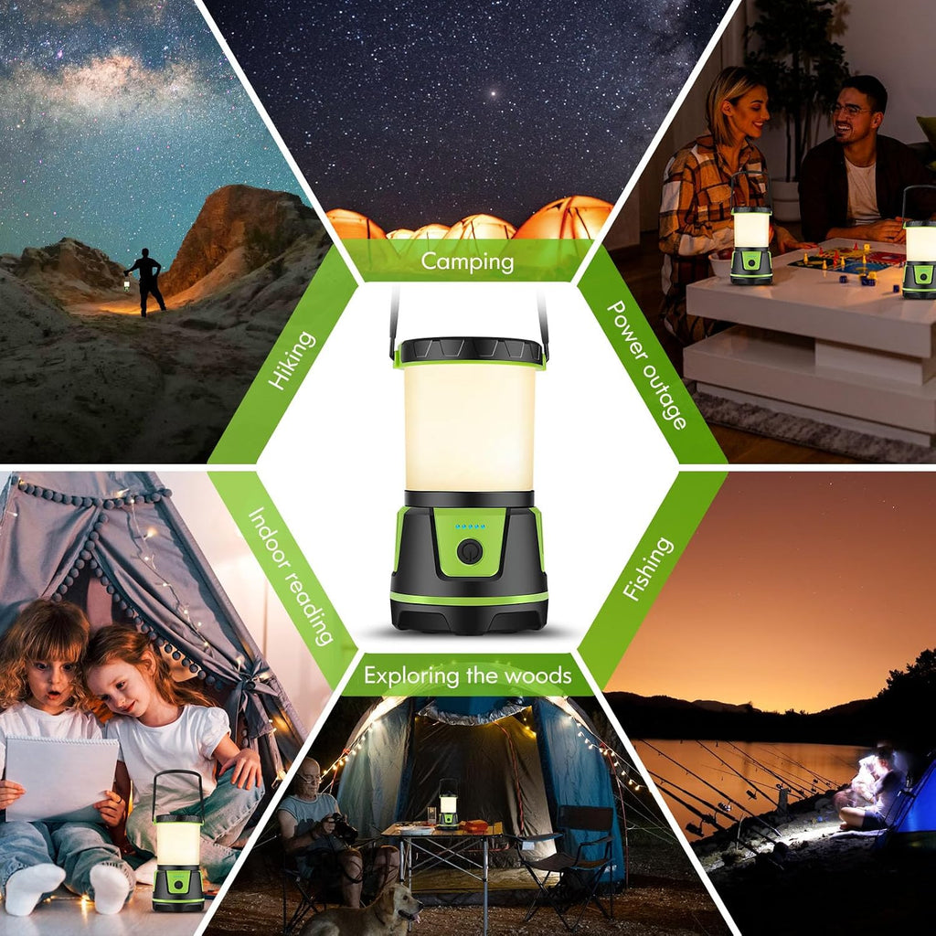 Rechargeable Emergency Lantern 3000 Lumens Camping Light