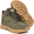 HARENCE Men's Waterproof Hiking Boots Lightweight Slip-Resistant Ankle Support for Trekking Walking