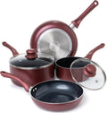 Moss & Stone Pots and Pans Set Nonstick, 6-Piece Induction Cookware Set