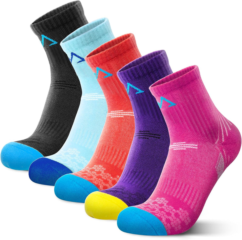 innotree Merino Wool Hiking Socks for Women, 5 Pairs