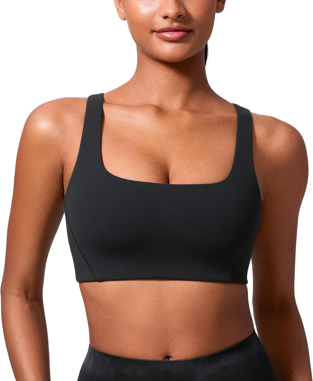 CRZ YOGA Butterlift Square Neck Sports Bras