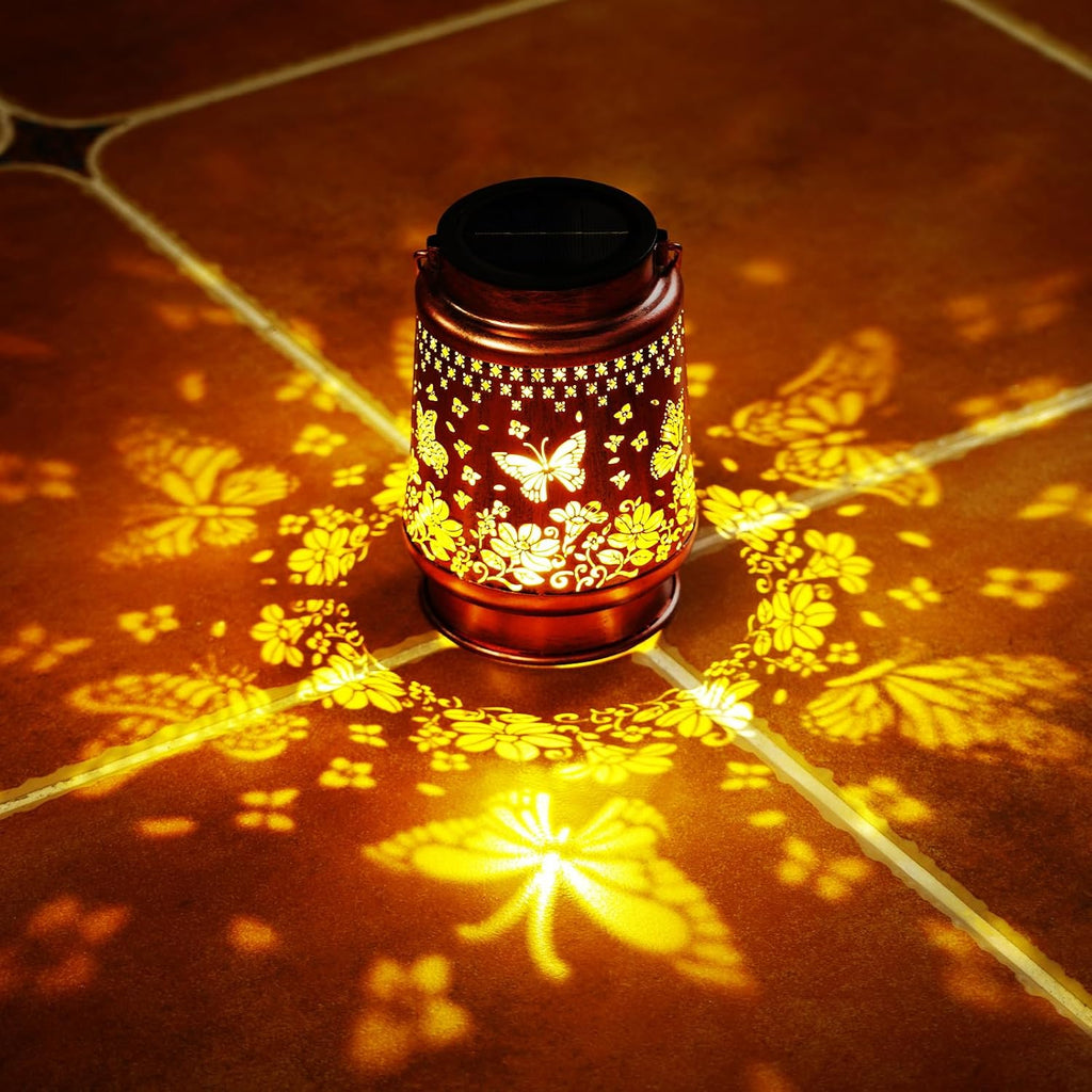 Homemory Gifts for Women, Solar Sunflower Lanterns Outdoor Lights
