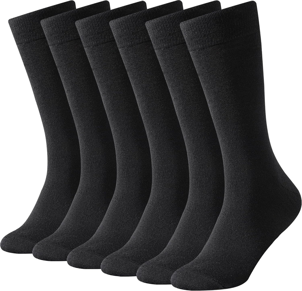 BONANGEL Thin Merino Wool Socks for Men, Lightweight Dress Hiking Socks