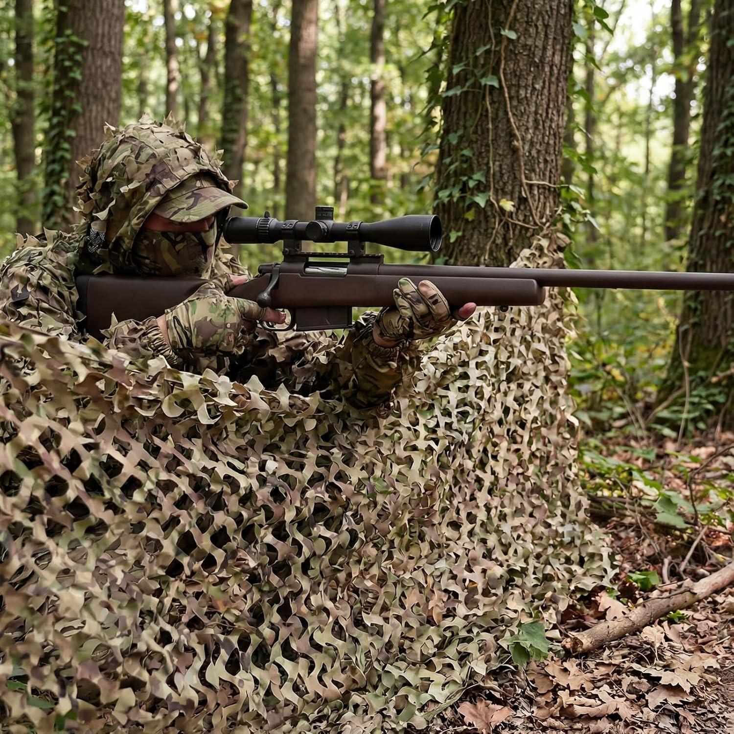 Sitong Bulk Roll Camo Netting for Hunting Military Decoration Sunshade