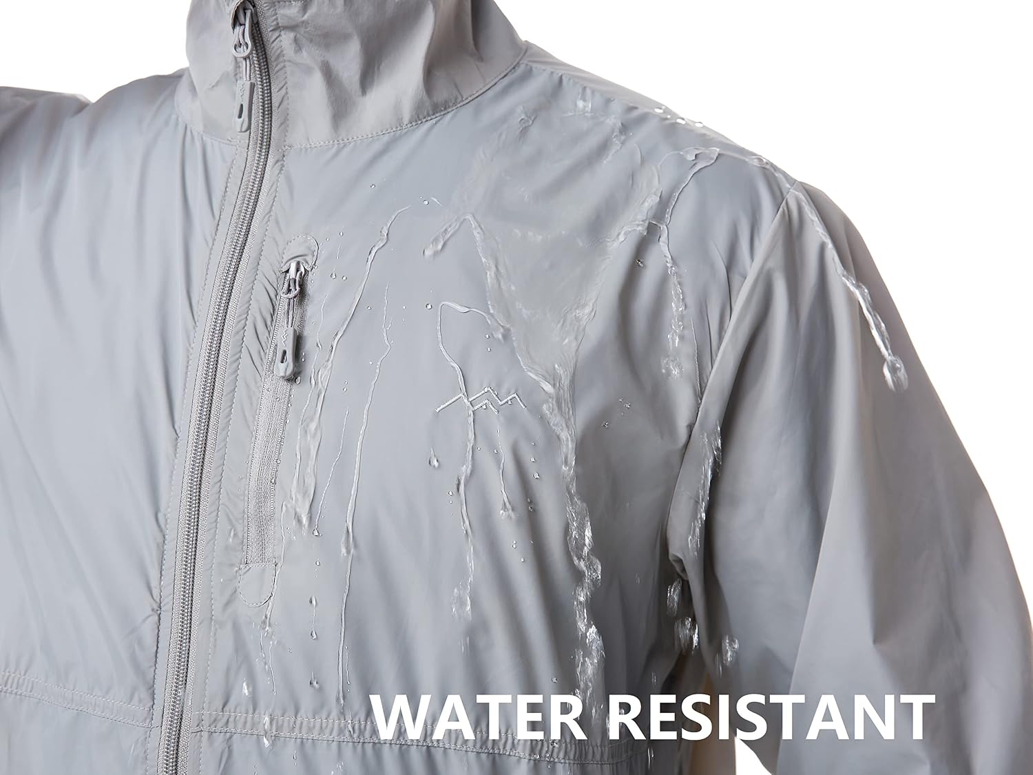 TRAILSIDE SUPPLY CO. Mens Windbreaker Jackets Lightweight Packable Jacket