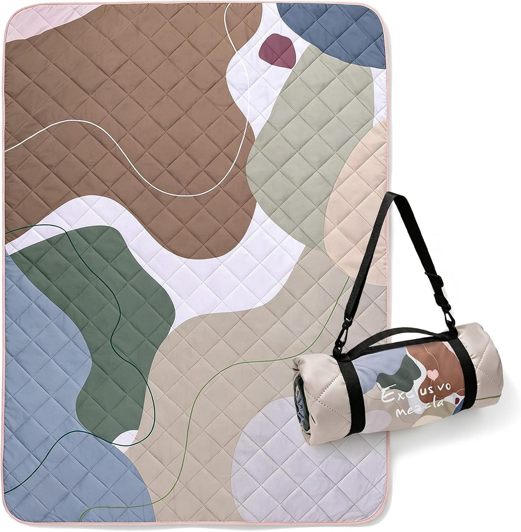 Exclusivo Mezcla Extra Large Waterproof Foldable Picnic Blanket