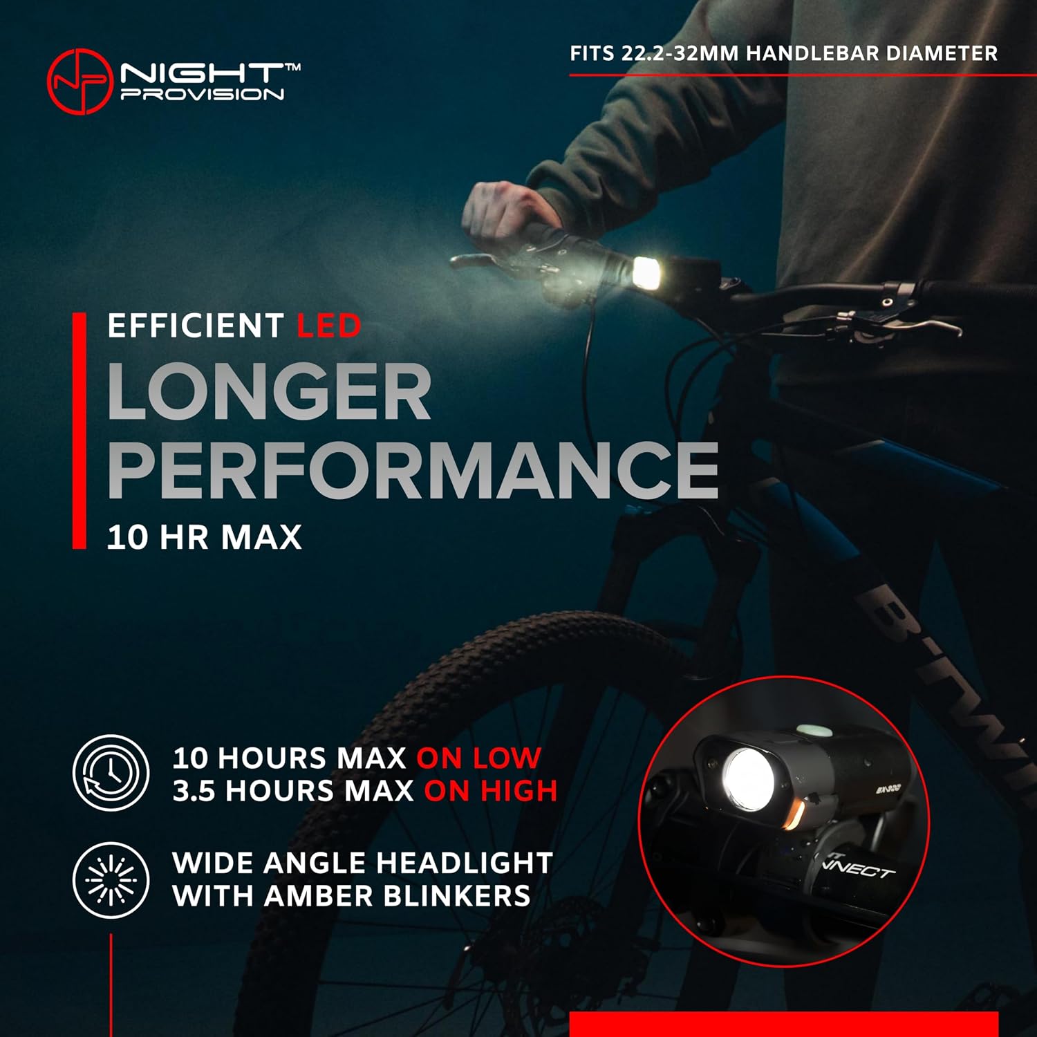 BX-500 Powerful USB-C Bike Lights Front & Back – New 500 Lumens LED - Bicycle Headlight & Taillight Set – USBC Rechargeable – Waterproof - Safety for Night Riding - (Optional - Premium Bike Bell)