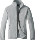 GIMECEN Women's Full Zip Soft Polar Fleece Jacket Outdoor Recreation Coat