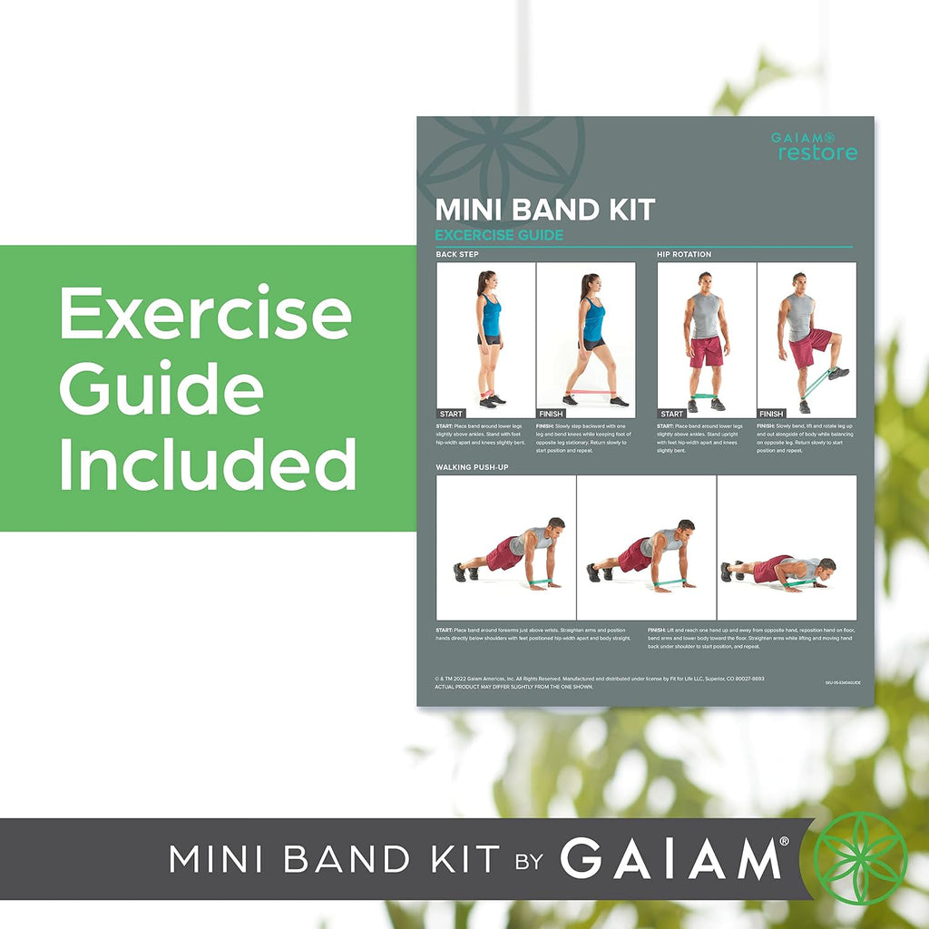 Gaiam Restore Mini Band Kit,