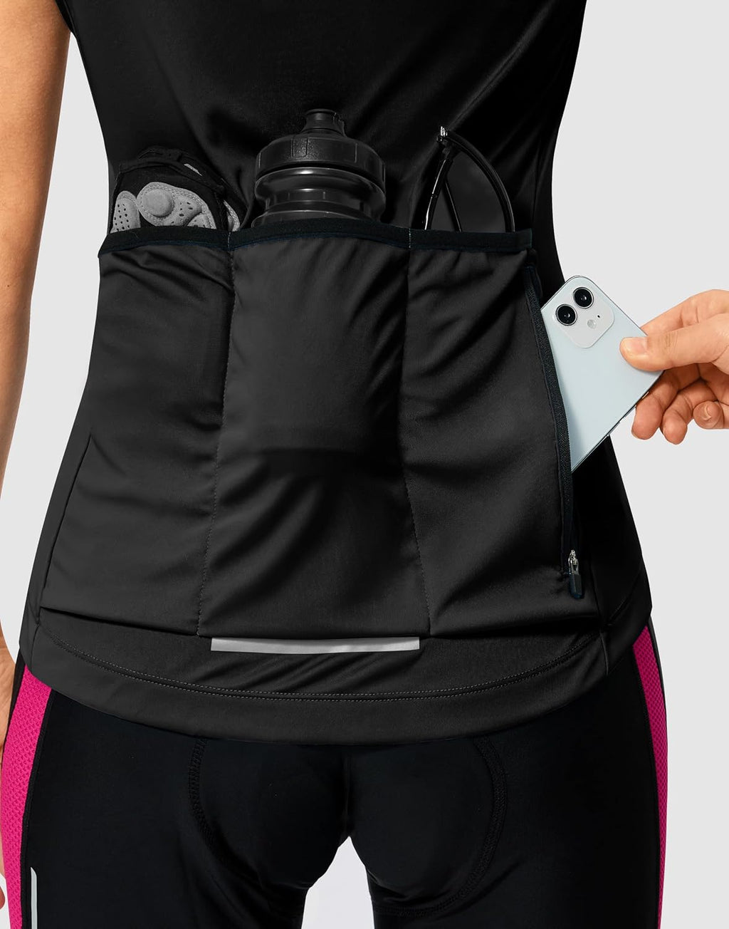 Women's Cycling Jersey Short Sleeve Bike Jersey Road Bike Shirts Biking Bicycle Tops with Pockets