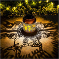 Gnomes Solar Lanterns Outdoor Waterproof,Hanging Solar Lights Gnome Gifts for Women Metal LED Decorative Light for Yard,Patio,Lawn,Tabletop,Pathway,Landscape,Garden Gnomes Decor