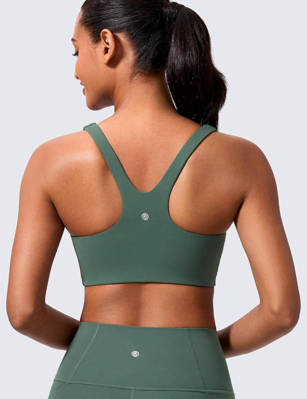 CRZ YOGA Butterlift Square Neck Sports Bras