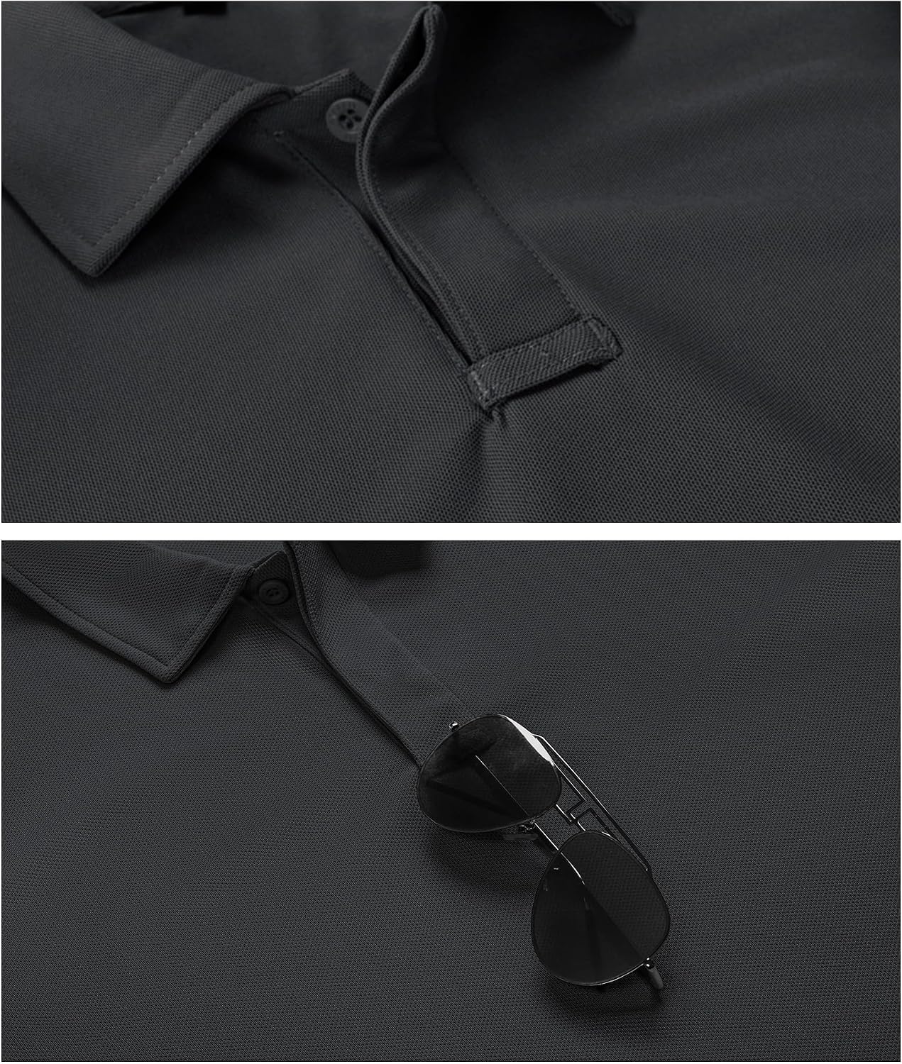 SCODI Mens Polo Shirts Short Sleeve Athletic Casual Golf Collared T-Shirt