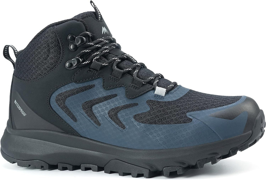 Men's Waterproof Hiking Boots Lightweight Comfortable Outdoor Walking Trail Boots Shoes