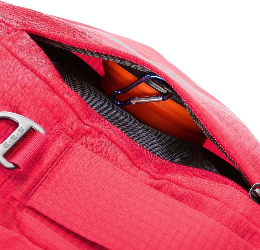 EXCELLENT ELITE SPANKER Reflective Dog Backpack with Handle for Hiking