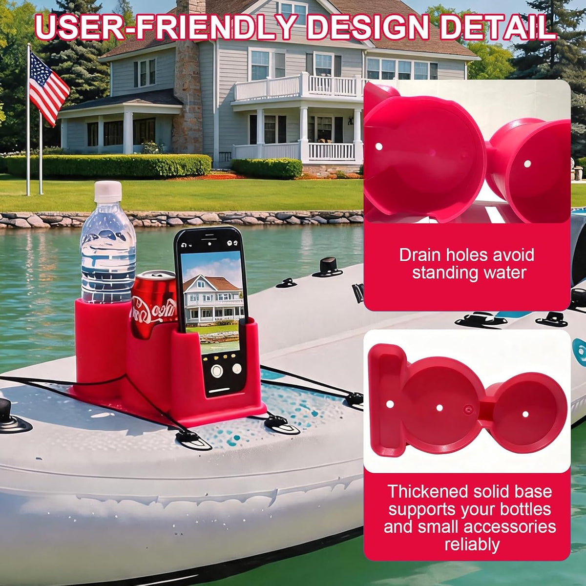 Cup Holder for Paddle Board,Kayak Drink Holder,SUP Accessories