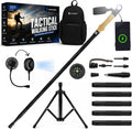 Tactical Hiking & Walking Stick - Survival Multi-Tool w/Light & Power Bank