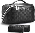 BOYATU Travel Makeup Bag Organizer: 3 Pcs Large Cosmetic Bags Set for Women