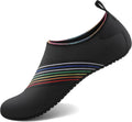 Homitem Water Shoes for Women Men Aqua Socks Swim Beach Pool River Slip-On Barefoot Quick-Dry Vacation Cruise Essentials Accessories for Yoga Kayak Sports