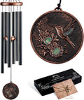 32”Hummingbird Wind Chimes for Outside, Gifts for Women Mom Grandma