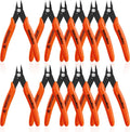 ValueMax 12-Pack 5-Inch Flush Cutters, Spring-Loaded Precision Side Cutters
