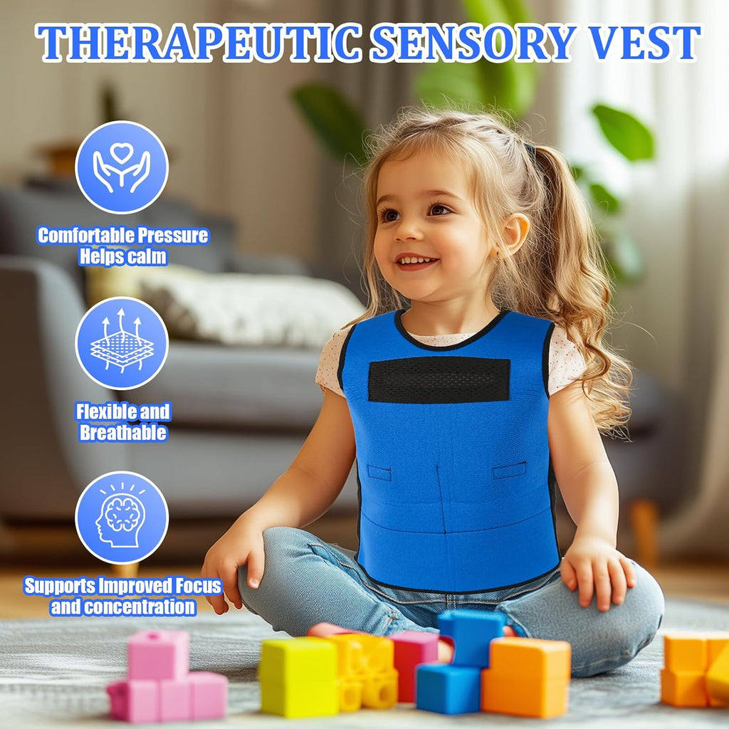 Weighted Vest for Kids,Neoprene Compression Vest