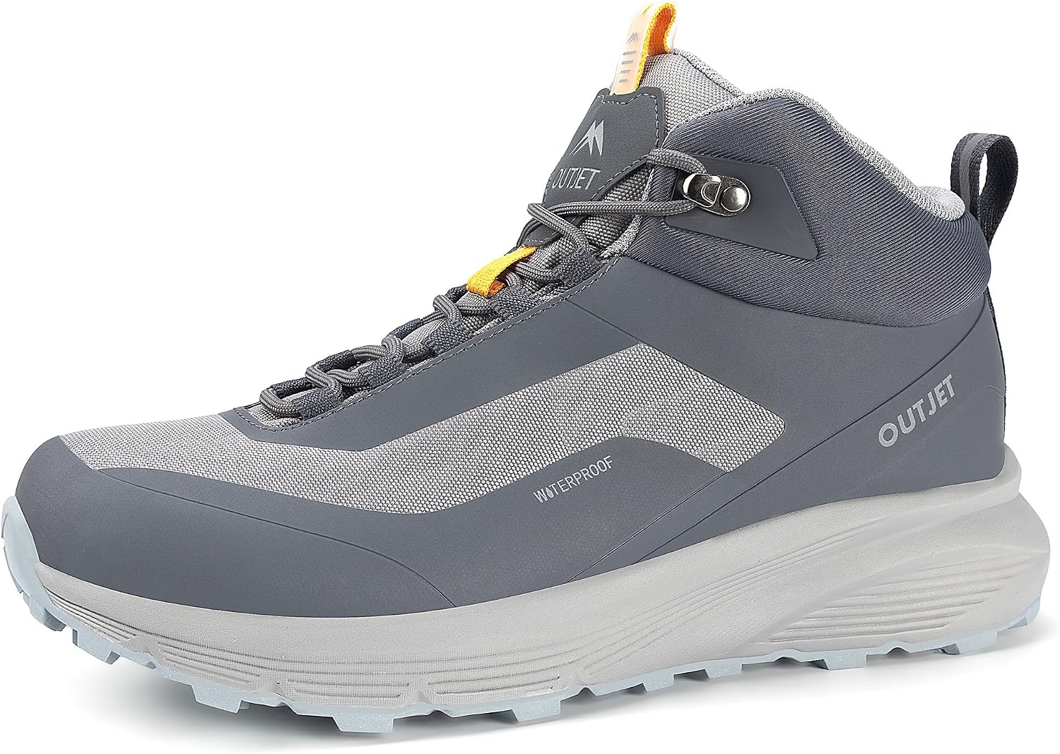 Men's Waterproof Hiking Boots Lightweight Comfortable Outdoor Walking Trail Boots Shoes