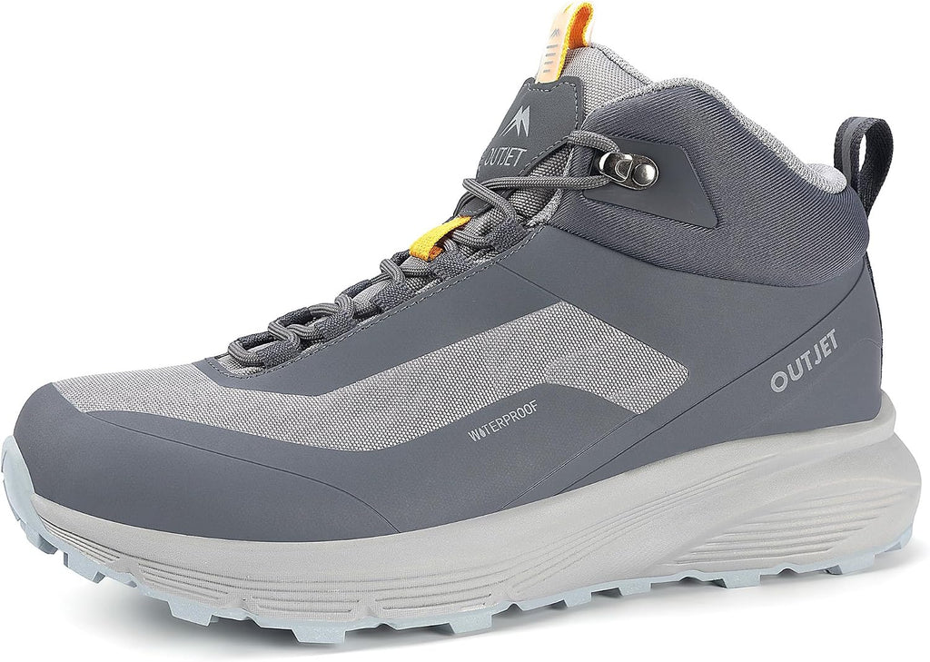 Men's Waterproof Hiking Boots Lightweight Comfortable Outdoor Walking Trail Boots Shoes